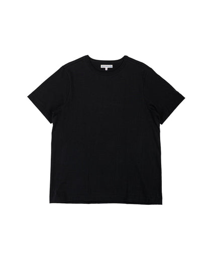lost & found Merz B. Schwanen Merz B. Schwanen 215 Loopwheeled T-Shirt Deep Black