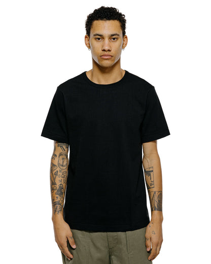 lost & found Merz B. Schwanen Merz B. Schwanen 215 Loopwheeled T-Shirt Deep Black