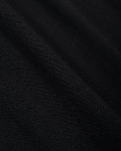 lost & found Merz B. Schwanen Merz B. Schwanen 215 Loopwheeled T-Shirt Deep Black