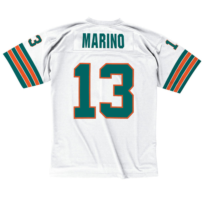 Miami Dolphins 1984 #13 Dan Marino Replica Jersey Mitchell and Ness