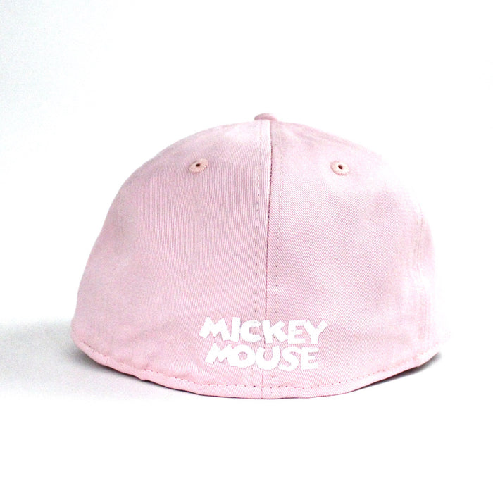 Mickey Mouse New Era 59Fifty Fitted Hat (Pink Gray Under Brim)