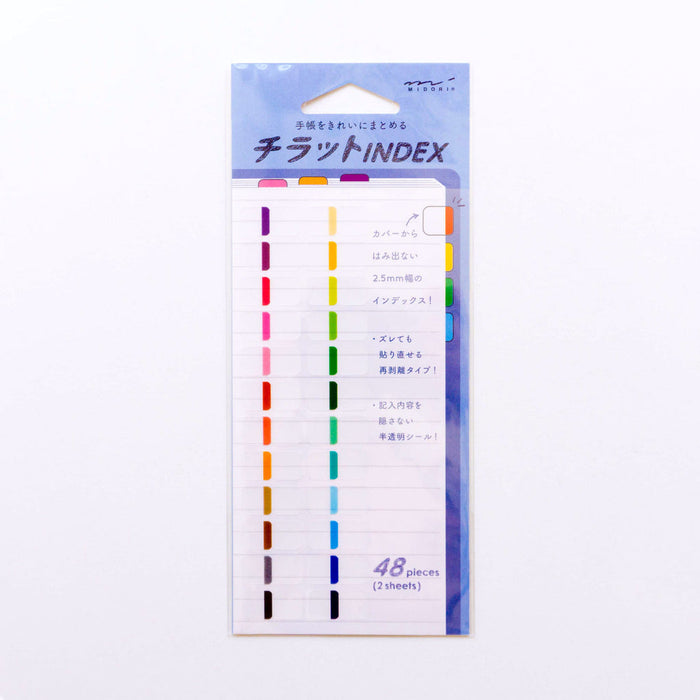 Midori Chiratto Index Tabs