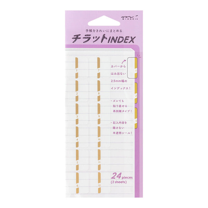 Midori Chiratto Index Tabs