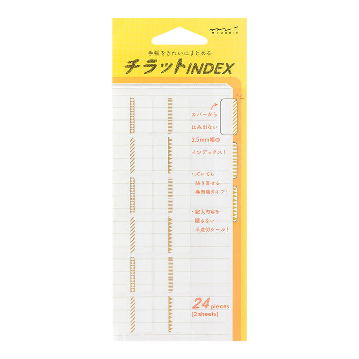 Midori Chiratto Index Tabs