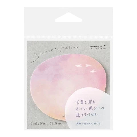 Midori Sukeru Fusen Sticky Notes