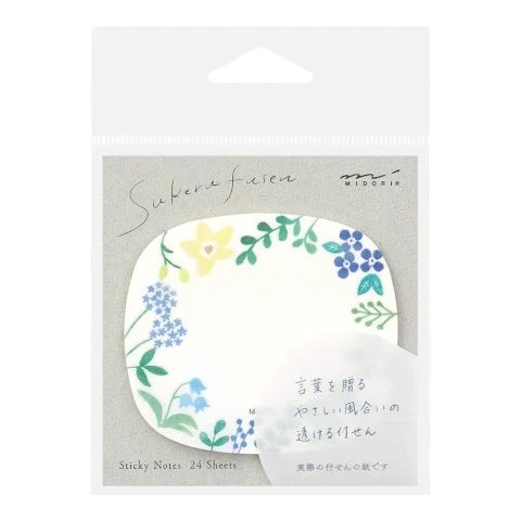 Midori Sukeru Fusen Sticky Notes