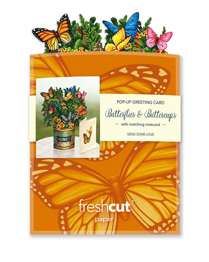 Mini Butterflies & Buttercups Pop-Up Card