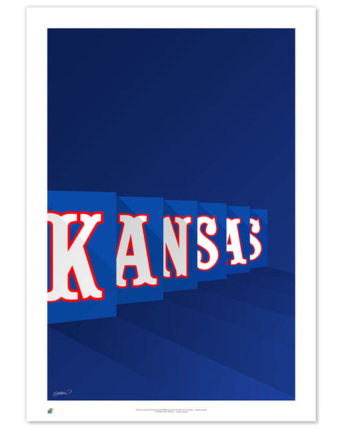 Minimalist Allen Fieldhouse