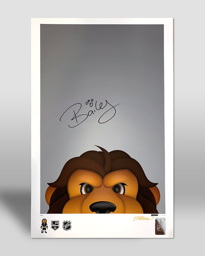 Minimalist Bailey Poster Print - Signed