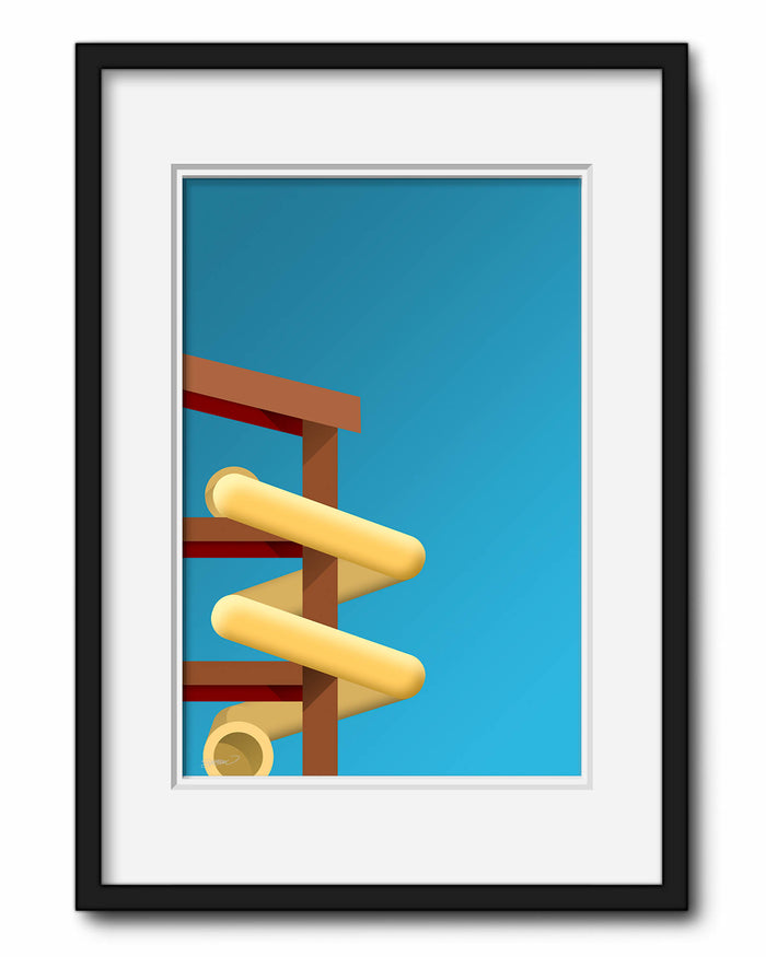 Minimalist Fox Cities Stadium Art Print