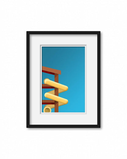 Minimalist Fox Cities Stadium Art Print