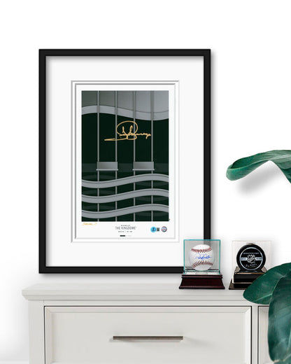 Minimalist Kingdom - Jay Buhner Autographed Poster Print - Authenticated