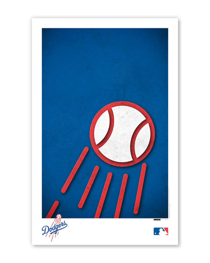 Minimalist Logo - Los Angeles Dodgers