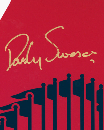 Minimalist World Series 2021 - Dansby Swanson Autographed Poster Print - Authenticated
