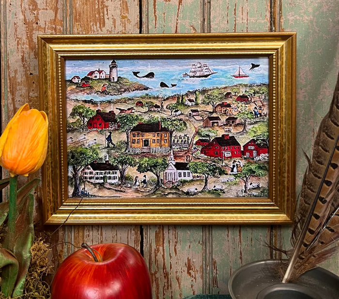 MKM-FP26X "York Summer Village" Framed Print - Circa Exclusive!