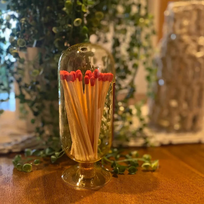 Modern Glass Match Cloche