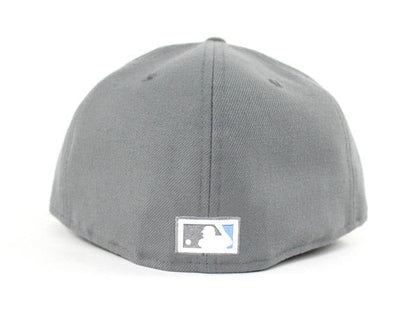 Montreal Expos New Era 59Fifty Fitted Hat (Jordan 12 Retro Grey University Blue Gray Under Brim)