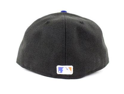 Mr Mets NY Mets New Era 59Fifty Fitted Hats (Black Blue Gray Under Brim)