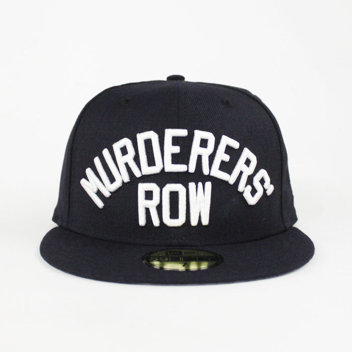 MURDERERS ROW New York Yankees New Era 59Fifty Fitted Hat (Navy Gray Under Brim)
