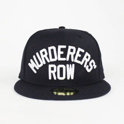 MURDERERS ROW New York Yankees New Era 59Fifty Fitted Hat (Navy Gray Under Brim)