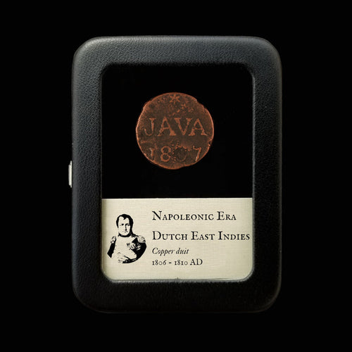 Napoleon Bonaparte, Dutch East Indies, 1 Duit - 1806 to 1810 CE - Java, Indonesia