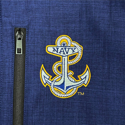 Navy Anchor Adult Softshell Jacket (Navy)