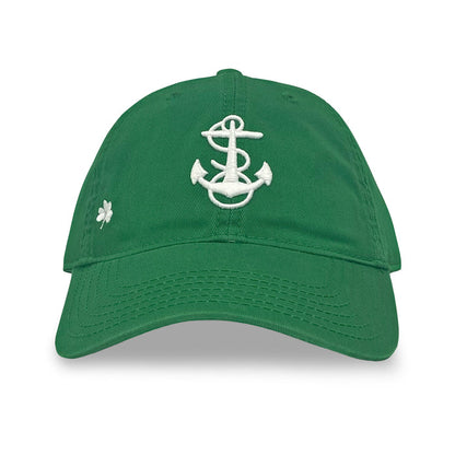 Navy Anchor Shamrock Hat