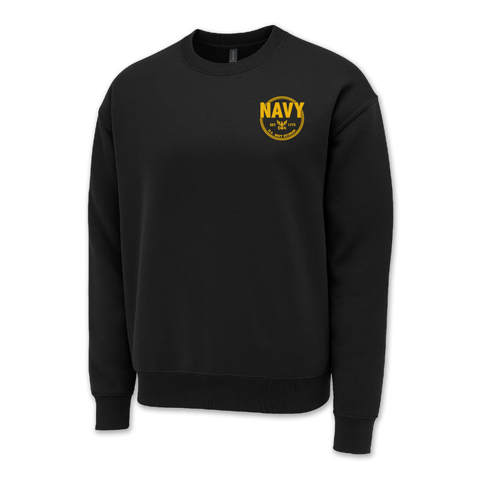 Navy Veteran Crewneck
