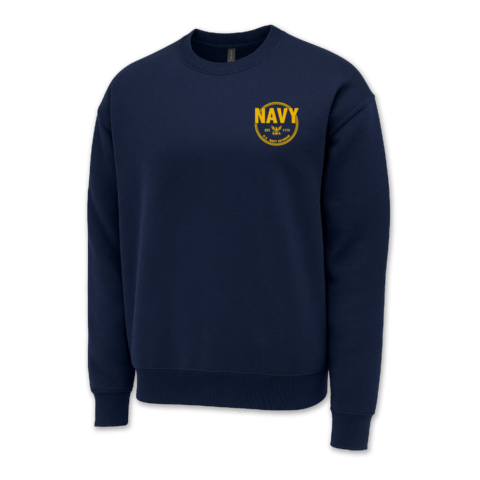 Navy Veteran Crewneck