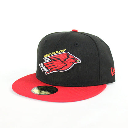 New Jersey Cardinals New Era 59Fifty Fitted Hats (Black Red Gray Under Brim)