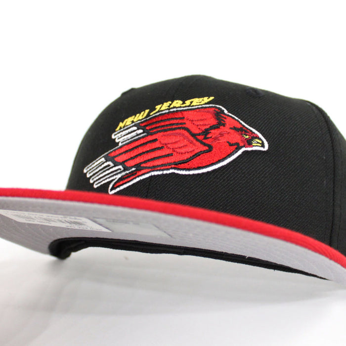 New Jersey Cardinals New Era 59Fifty Fitted Hats (Black Red Gray Under Brim)
