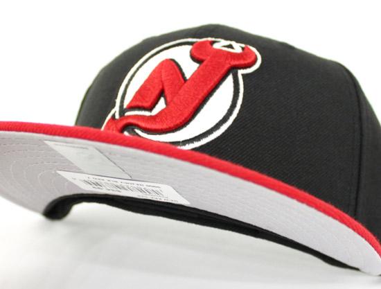 New Jersey Devils New Era 59Fifty Fitted Hat (BLACK RED GRAY UNDER BRIM)