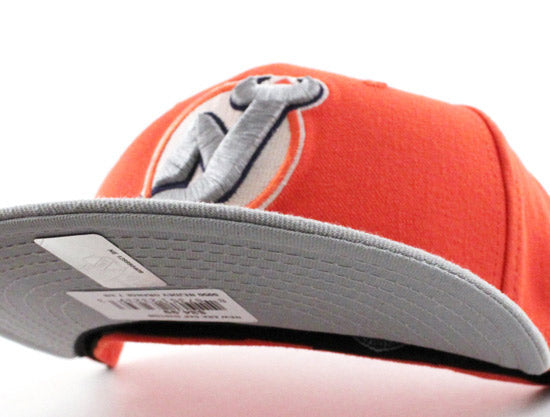 New Jersey Devils New Era 59Fifty Fitted Hat (Orange Gray)
