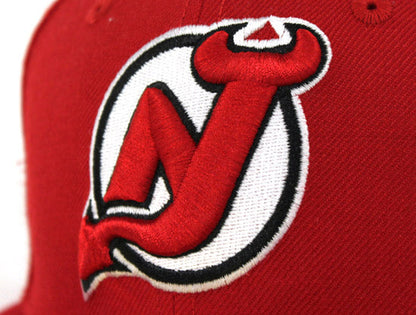 New Jersey Devils New Era 59Fifty Fitted Hats (Red Gray Under Brim)