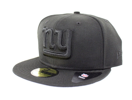 New York Giants 59Fifty New Era Fitted Hat (BLACK GRAY UNDER BRIM)