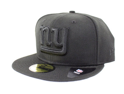 New York Giants 59Fifty New Era Fitted Hat (BLACK GRAY UNDER BRIM)