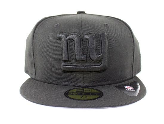 New York Giants 59Fifty New Era Fitted Hat (BLACK GRAY UNDER BRIM)