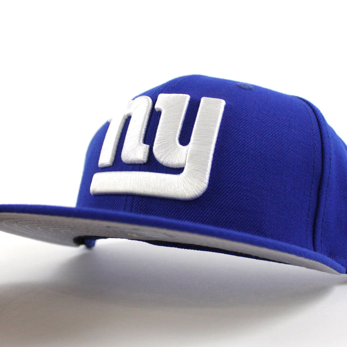 New York Giants New Era 59Fifty Fitted Hats (Blue Gray Under Brim)