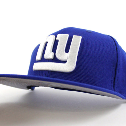 New York Giants New Era 59Fifty Fitted Hats (Blue Gray Under Brim)