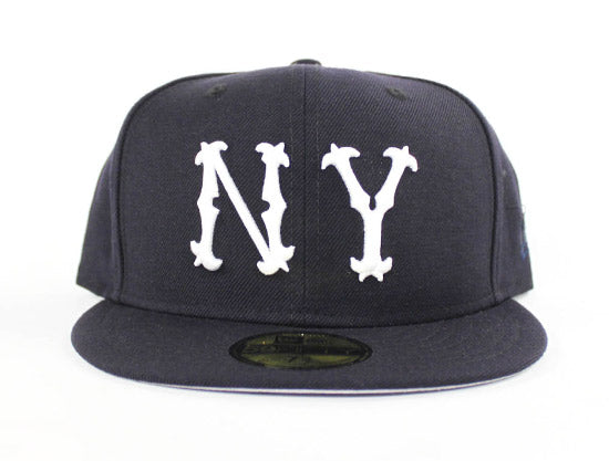 New York Highlanders 1903-1904 New Era 59Fifty Fitted Hat (Road Navy Gray Under Brim)