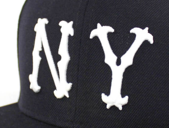 New York Highlanders 1903-1904 New Era 59Fifty Fitted Hat (Road Navy Gray Under Brim)