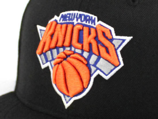 New York Knicks New Era 59Fifty Fitted Hat (Black Gray Under Brim)