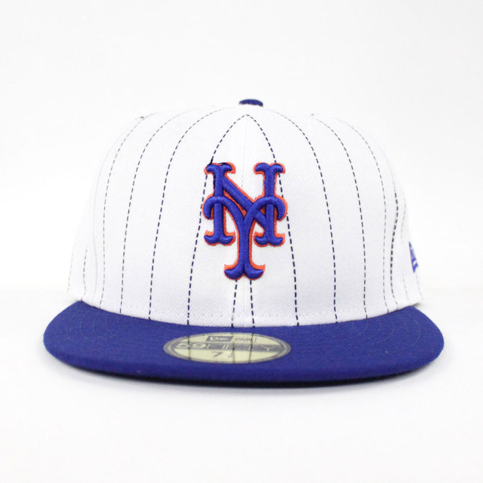 New York Mets New Era 59Fifty Fitted Hat (Pin Stripe)