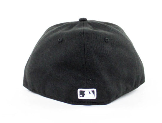 New York Mets New Era 59Fifty Fitted Hats (Black White GRAY UNDER BRIM)