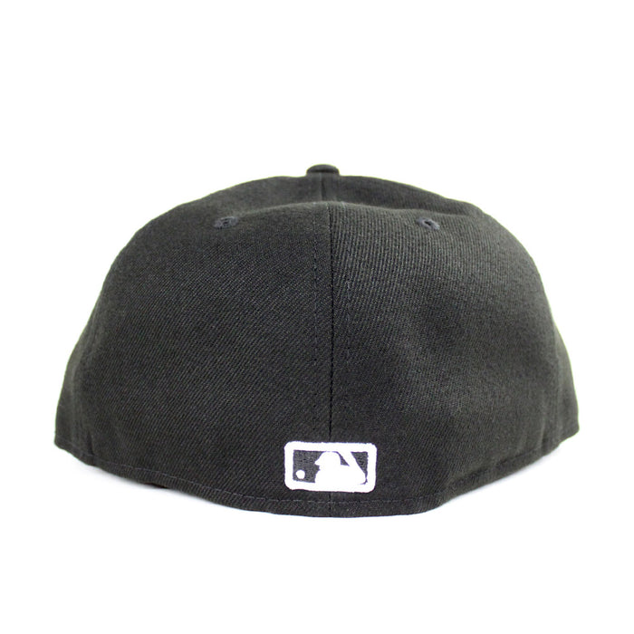 New York Yankees New Era 59Fifty Fitted Hat 2018 (Black White Gray Under Brim)