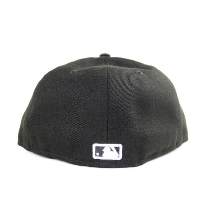 New York Yankees New Era 59Fifty Fitted Hat 2018 (Black White Gray Under Brim)