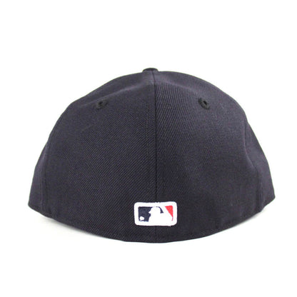 New York Yankees New Era 59Fifty Fitted Hat (Big Apple Navy Gray Under Brim)