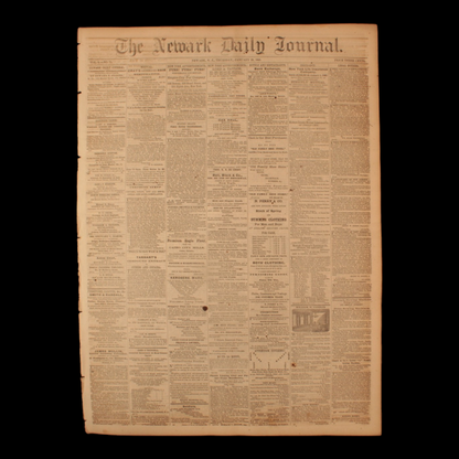 Newark Daily Journal, Civil War Issues