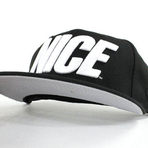 Nice New Era 59Fifty Fitted Hats (BLACK GRAY UNDER BRIM)
