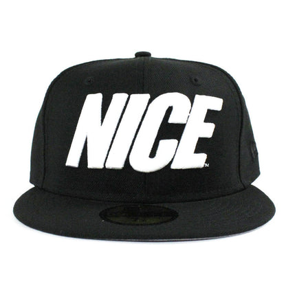 Nice New Era 59Fifty Fitted Hats (BLACK GRAY UNDER BRIM)